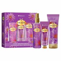 Pure Secret Phytoderm Kit Perfume Feminino + Body Spray + Loção Hidratante + Creme Para As Mãos Pure Secret Phytoderm Kit Perfume Feminino + Body Spray + Loção Hidratante + Creme Para As Mãos