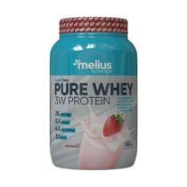 Pure Whey 3W Protein (900g) - Sabor: Morango