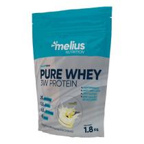 Pure Whey 3W Protein Refil (1,8kg) - Sabor: Baunilha