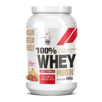 Pure Whey Protein Morango/Banana Health Labs 900g
