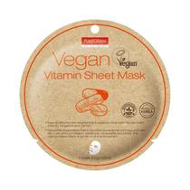 Purederm Vegan Vitamin Sheet - Máscara Facial Vegana 23g