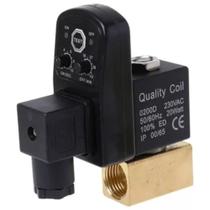 Purgador Eletrônico Timer Para Compressor Rosca 1/2'' Bsp 220v