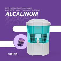 Purific Água Alcalina 10 Verde Refil Alcalinum