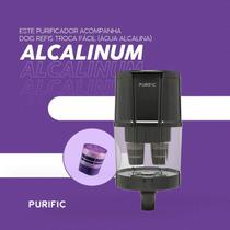 Purific Água Alcalina 20 Preto Refil Alcalinum