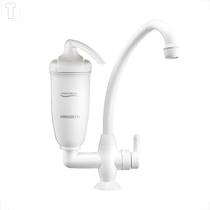 Purificador agua lorenzetti acqua bella branco com torneira mesa