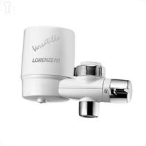 Purificador agua lorenzetti versatille branco para torneira