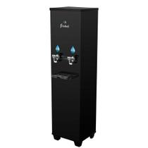 Purificador Coluna 25L 2 Torneiras Ra25 Office Black Com Filtro 220V - Frisbel