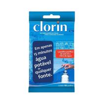 Purificador de Agua Clorin 1 - CONTÉM 30 PASTILHAS