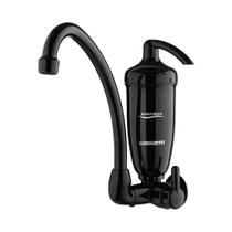 Purificador de água com Torneira de Parede Acqua Bella Black, Lorenzetti, 7411819, Preto, Pequeno