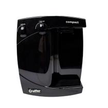 Purificador de água Compact Ulfer Preto- Água gelada e natural 10 etapas de filtragem 110v