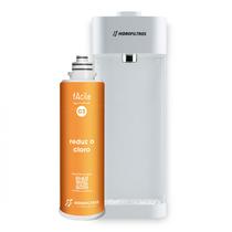 Purificador de Água Declorador Facile C3 Hidro Filtros Branco Purificador de Água Declorador Facile C3 Hidro Filtros Branco
