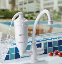 Purificador De Água E Torneira De Mesa Acqua Bella Branco