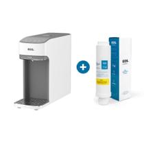 Purificador de Água EOS Mineralle Slim Touch Eletrônico Branco EPE08B Bivolt Filtro Refil EFP01 Purificador de Água EOS Mineralle Slim Touch Eletrônico Branco EPE08B Bivolt Filtro Refil EFP01