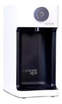 Purificador De Água Filtro Planeta Água Giom Alcalina pH Proteção Antibactérias Branco e Preto