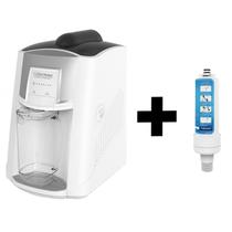 Purificador de Água Gelada Colormaq Premium Branco Compressor + Refil extra