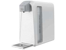 Purificador de Água Midea de Mesa e Parede Elétrico Branco Slim Pure JDD2580TW Água Gelada e Natural