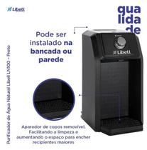 Purificador de água não elétrico - ln100 - cor preto Purificador de água não elétrico - ln100 - cor preto