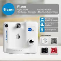 Purificador de Água Natural Alcalina Ionizada com Ozônio Fitzon Branco 110 - Brazon