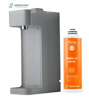 Purificador De Água Natural Facile Cinza - Hidro Filtros