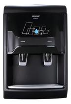 Purificador de Água New Pure PNEP1 Preto Água Natural e Gelada com Compressor Purificador de Água New Pure PNEP1 Preto Água Natural e Gelada com Compressor