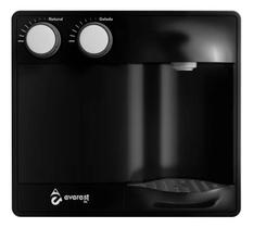 Purificador de Água Soft Everest Fit Preto com Compressor e Torneira