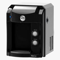 Purificador De Água Top Life Heoxi 2 Em 1 Preto Aço 220V - Preto - 220V - Preto - 220V - Preto - 220V