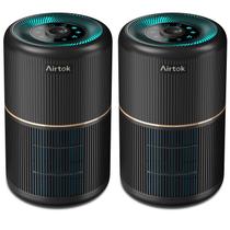 Purificador de ar AIRTOK AP0601 Filtragem de 4 estágios H13 HEPA preto