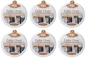Purificador de ar Citrus Magic para armários Cedar 240 ml (pacote com 6)