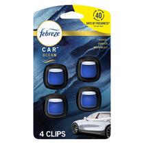 Purificador de Ar Febreze Car Vent Clip - Fragrância Ocean Scent (4 Unidades)