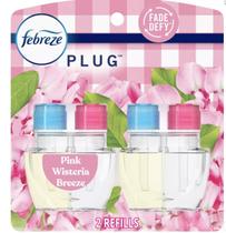 Purificador de ar Febreze Pink Wisteria Plugin Oil 50mL