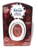 Purificador de Ar Febreze Small Spaces Fresh Twist Cranberry 7,5 ml Purificador de Ar Febreze Small Spaces Fresh Twist Cranberry 7,5 ml