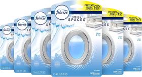 Purificador de ar Febreze Small Spaces Linen & Sky, pacote com 6 Purificador de ar Febreze Small Spaces Linen & Sky, pacote com 6