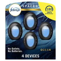 Purificador de ar Febreze Small Spaces Ocean Scent 4x45 dias Purificador de ar Febreze Small Spaces Ocean Scent 4x45 dias