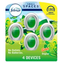 Purificador de ar Febreze Small Spaces, que combate odores, 4 unidades Purificador de ar Febreze Small Spaces, que combate odores, 4 unidades