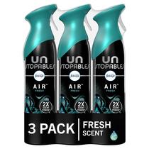 Purificador de ar Febreze Unstopables Air Effects Fresh 260mL x3 Purificador de ar Febreze Unstopables Air Effects Fresh 260mL x3