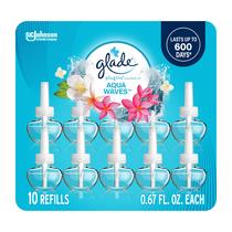 Purificador de ar Glade Plugins Óleo perfumado Aqua Waves 300mlX10 Purificador de ar Glade Plugins Óleo perfumado Aqua Waves 300mlX10
