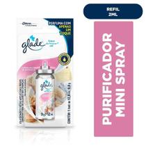 Purificador de Ar Glade Toque de Frescor Lembrança de Infância Refil 12ml