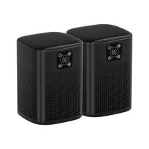 Purificador de ar Honeyuan H13 HEPA, pacote com 2 unidades para quarto doméstico Purificador de ar Honeyuan H13 HEPA, pacote com 2 unidades para quarto doméstico