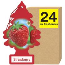 Purificador de ar LITTLE TREES Car Hanging Strawberry Scent x24