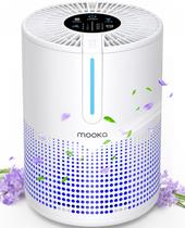 Purificador de ar MOOKA H13 HEPA Filtro 40m² com USB para quarto