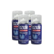 Purificador de ar Ozium Total Air Refresh 60 ml, pacote original com 4