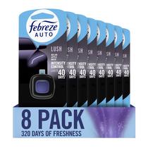 Purificador de ar para carro Febreze AUTO Lush Scent, pacote com 8