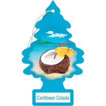 Purificador de ar para carro LITTLE TREES Caribbean Colada Scent