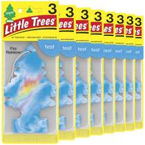 Purificador de ar para carro LITTLE TREES Fire Rainbow Scent x24