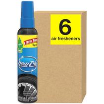 Purificador de ar para carro LITTLE TREES SPRAY New Car Scent 100mL x6 Purificador de ar para carro LITTLE TREES SPRAY New Car Scent 100mL x6