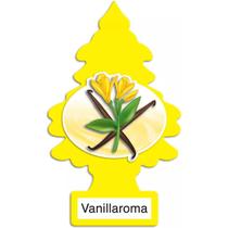 Purificador de ar para carro LITTLE TREES Vanillaroma Hanging, pacote com 3