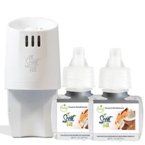 Purificador de ar plug-in Scent Fill, coco, sândalo e 2 recargas Purificador de ar plug-in Scent Fill, coco, sândalo e 2 recargas