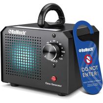 Purificador de ar RomeCh Ozone Generator 65000mg/h 557m² Preto Purificador de ar RomeCh Ozone Generator 65000mg/h 557m² Preto