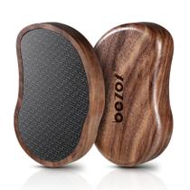 Purificador de pés BEZOX Nano-Glass Pumice Stone Walk Wood Handle