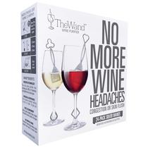 Purificador de vinho PureWine Wine Wands Purifier 24 filtros (pacote com 24) Purificador de vinho PureWine Wine Wands Purifier 24 filtros (pacote com 24)